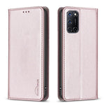 BINFEN COLOR för Samsung Galaxy A52 5G / Galaxy A52s 5G / Galaxy A52 4G Läderfodral BF18 mobilstativ med Korthållare
