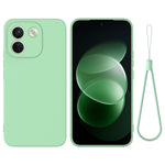 Xiaomi Poco X8 Power 5G / Xiaomi Redmi Note 17 Pro Max 5G flytande silikonskal mobilbaksida med handrem