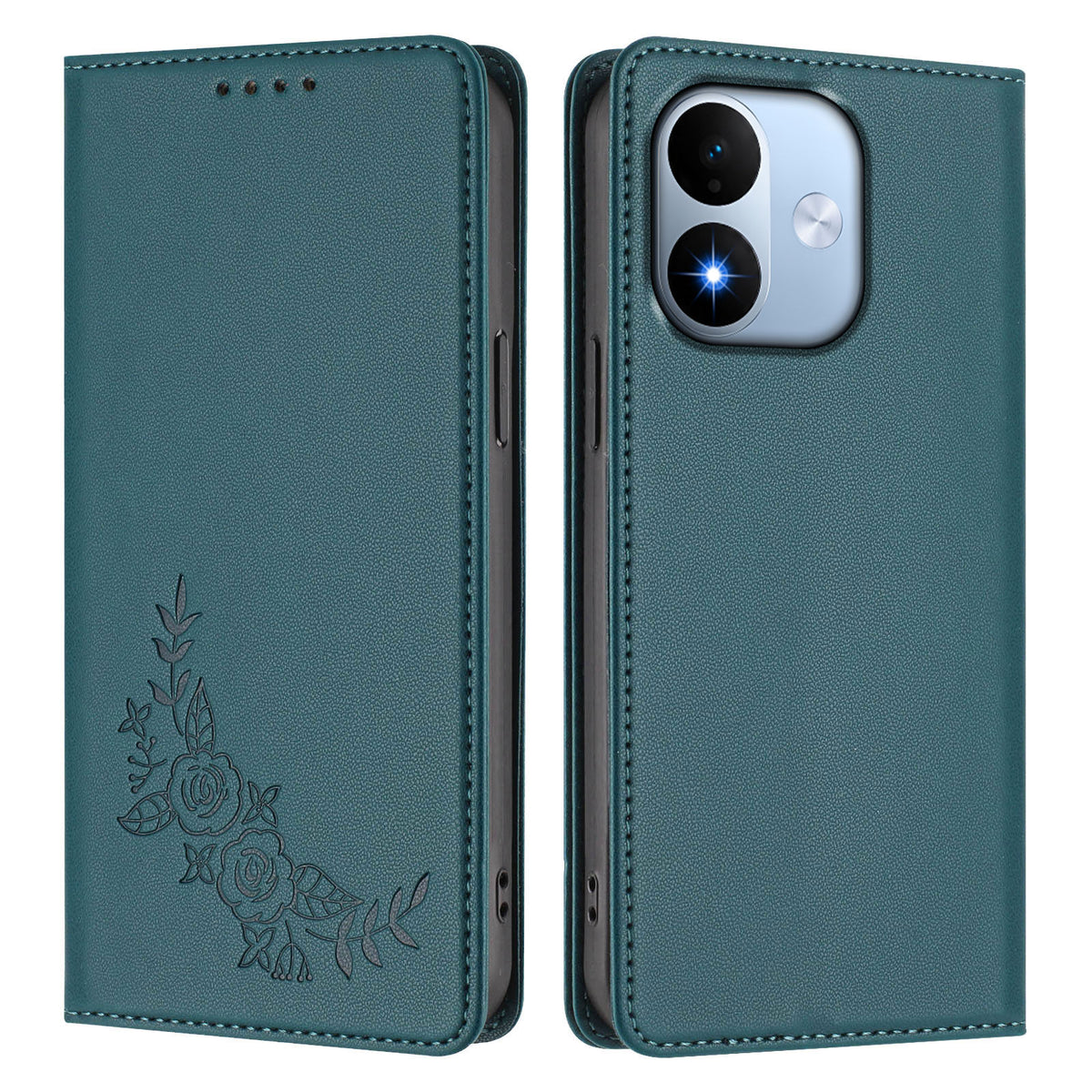 Xiaomi Redmi Note 17 5G (Global) / Xiaomi Redmi Note 17 (Indien/Kina) 5G / Xiaomi Redmi Note 17 4G (Global) Plånboksfodral Pionblommönster TPU PU-läder Flipfodral