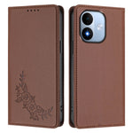 Xiaomi Redmi Note 17 5G (Global) / Xiaomi Redmi Note 17 (Indien/Kina) 5G / Xiaomi Redmi Note 17 4G (Global) Plånboksfodral Pionblommönster TPU PU-läder Flipfodral