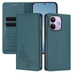 Xiaomi Redmi Note 17 Pro 5G Plånboksfodral Pion Blommönster TPU PU Läder Flipfodral