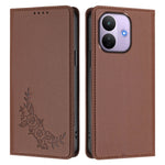 Xiaomi Redmi Note 17 Pro 5G Plånboksfodral Pion Blommönster TPU PU Läder Flipfodral