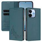 Xiaomi Redmi Note 17 Pro Max 5G / Xiaomi Redmi Note 17 Pro+ 5G Plånboksfodral Pion Blommönster TPU PU-läder Flipfodral