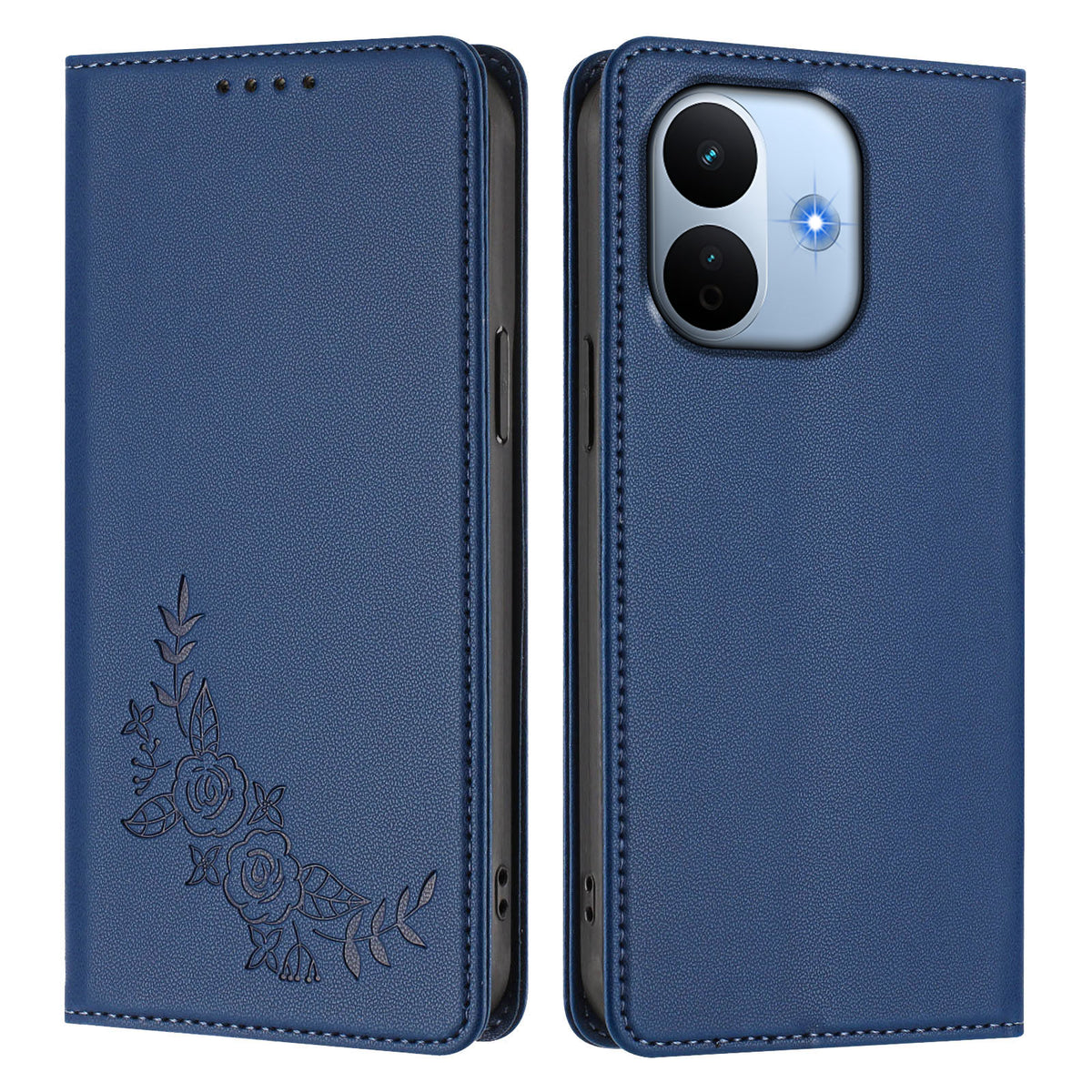 Xiaomi Redmi Note 17 Pro Max 5G / Xiaomi Redmi Note 17 Pro+ 5G Plånboksfodral Pion Blommönster TPU PU-läder Flipfodral