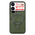 Xiaomi 18 Pro Max-skal PU TPU PC-mobilbaksida med metalllinsram