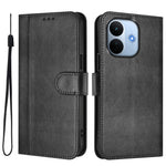 Xiaomi Redmi Note 17 Pro Max 5G / Xiaomi Redmi Note 17 Pro+ 5G-skal, plånboksfodral, retrotexturerat läderfodral med snodd