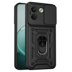 For Xiaomi Redmi Note 17 Pro Max 5G Case with Slide Camera Lid PC + TPU Kickstand Phone Cover