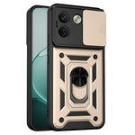 For Xiaomi Redmi Note 17 Pro Max 5G Case with Slide Camera Lid PC + TPU Kickstand Phone Cover