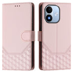 Xiaomi Redmi Note 17 5G (Global) / Xiaomi Redmi Note 17 (Indien/Kina) 5G / Xiaomi Redmi Note 17 4G (Global) Skal Präglat bikakemönster RFID-blockerande läderfodral med rem