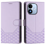 Xiaomi Redmi Note 17 5G (Global) / Xiaomi Redmi Note 17 (Indien/Kina) 5G / Xiaomi Redmi Note 17 4G (Global) Skal Präglat bikakemönster RFID-blockerande läderfodral med rem