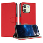Xiaomi Redmi Note 17 Pro Max 5G / Xiaomi Redmi Note 17 Pro+ 5G Läderfodral Enfärgat mobilfodral med Plånbok