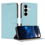 Läderfodral i enfärgat med plånbok för Samsung Galaxy S26/Galaxy S27