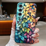 Samsung Galaxy A26 5G-skal med precisa utskärningar, anti-fingeravtrycksmönster, PU-läder + TPU-baksida