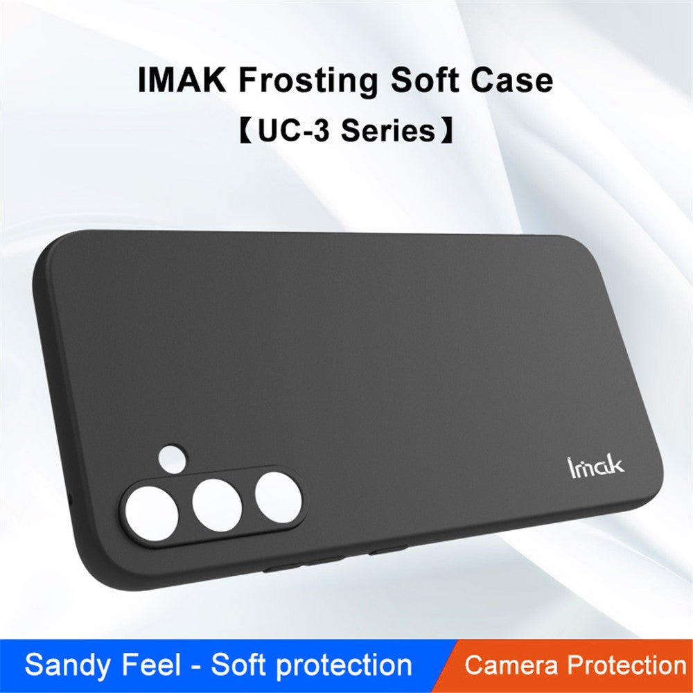 IMAK UC-3 Series for Samsung Galaxy A34 5G Matte Soft TPU Phone Case Drop-proof Mobile Phone Back Cover