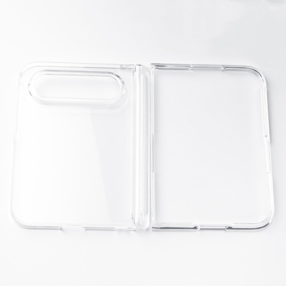 For Xiaomi 18 Fold Case Single Hinge UV Glossy Clear PC Phone Cover
