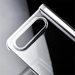 For Xiaomi 18 Fold Case Single Hinge UV Glossy Clear PC Phone Cover