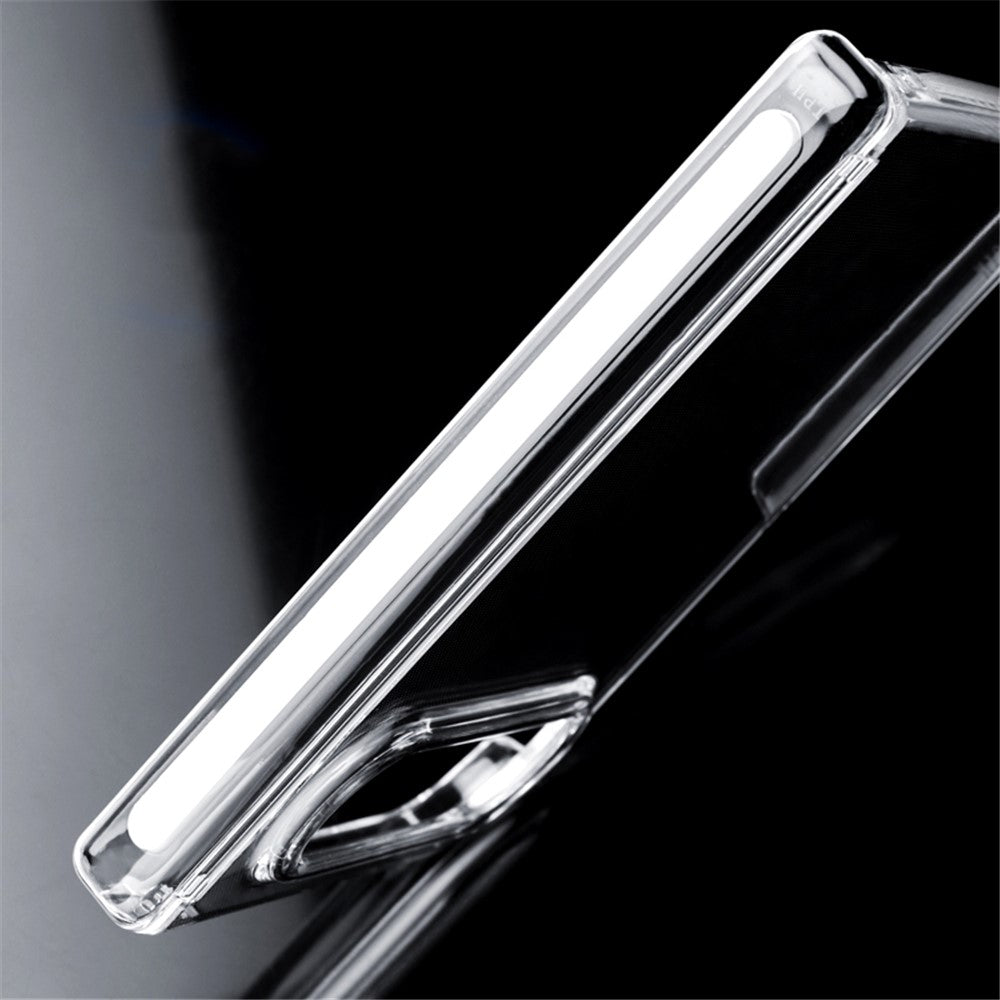 For Xiaomi 18 Fold Case Single Hinge UV Glossy Clear PC Phone Cover