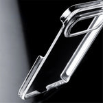 For Xiaomi 18 Fold Case Single Hinge UV Glossy Clear PC Phone Cover