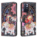 Xiaomi Redmi Note 11 5G / Xiaomi Redmi Note 11S 4G / Xiaomi Redmi Note 12S 4G / Xiaomi Redmi Note 11 4G-etui, pungeetui med mønstertryk, mobiltelefonetui i læder