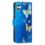 Samsung Galaxy A06 5G / Galaxy A07 4G / Galaxy A07 5G / Galaxy A07s 4G / Galaxy A08 5G / Galaxy A08 4G / Galaxy A06 4G-cover, tegnebogsetui, mønstertryk, mobiltelefonetui i læder