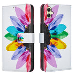 Samsung Galaxy A06 5G / Galaxy A07 4G / Galaxy A07 5G / Galaxy A07s 4G / Galaxy A08 5G / Galaxy A08 4G / Galaxy A06 4G-skal, plånboksfodral, mönstertryck, mobilläder