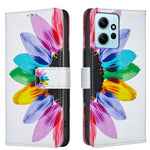 Xiaomi Redmi Note 12 4G-skal Plånboksfodral Mönstertryck mobilläder