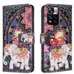 Xiaomi Redmi Note 11 Pro 4G (MediaTek) / Xiaomi Redmi Note 11 Pro 5G (Qualcomm) / Xiaomi Redmi Note 11 Pro 5G (Kina) (MediaTek) / Xiaomi Redmi Note 11 Pro-skal, plånboksfodral, mönstertryck, mobilläderfodral