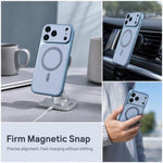 Skal för iPhone 13 Pro Max, kompatibelt med MagSafe, värmeavledande, fallskyddande TPU+PC-mobilskal