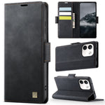 AUTSPACE för Xiaomi Redmi Note 17 Pro Max 5G / Xiaomi Redmi Note 17 Pro+ 5G A11-skal RFID-blockerande retro-läderplånboksfodral för mobilmobil
