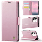 AUTSPACE för Xiaomi Redmi Note 17 Pro Max 5G / Xiaomi Redmi Note 17 Pro+ 5G A11-skal RFID-blockerande retro-läderplånboksfodral för mobilmobil