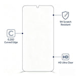 Samsung Galaxy A17 5G / Galaxy A17 4G / Galaxy A26 5G-skal PC + TPU halkfritt mobilskal med skärmskydd i högkvalitativt aluminium-kiselglas + linsskydd i härdat glas