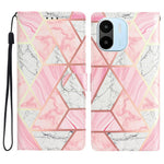 For Xiaomi Redmi A1 4G / A2 4G Pattern Printing PU Leather Phone Case Stand Drop-proof Magnetic Flip Wallet Cover with Strap