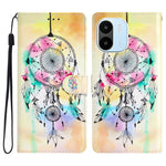 For Xiaomi Redmi A1 4G / A2 4G Pattern Printing PU Leather Phone Case Stand Drop-proof Magnetic Flip Wallet Cover with Strap