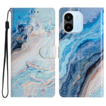 For Xiaomi Redmi A1 4G / A2 4G Pattern Printing PU Leather Phone Case Stand Drop-proof Magnetic Flip Wallet Cover with Strap