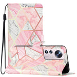 For Xiaomi 12 Lite 5G Pattern Printing Full Protection PU Leather Case Stand Wallet Protective Phone Cover with Strap