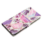For Oppo Reno8 Lite 5G / Reno7 Z 5G PU Leather Wallet Case Magnetic Closure Stand Full Protection Folio Flip Pattern Printing Phone Cover with Strap