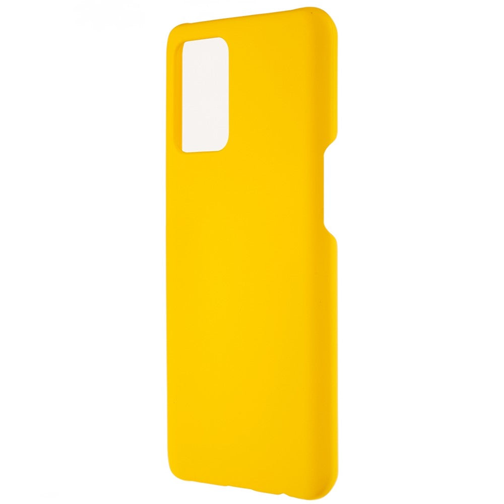 For Oppo A74 4G / F19 / F19s Rubberized Matte Anti-scratch Hard PC Case Drop-proof Phone Cover
