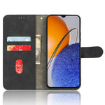 For Huawei nova Y61 4G Skin-touch Feeling PU Leather Protective Cell Phone Cover Scratch-resistant Phone Case Wallet Stand