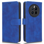 For Huawei Mate 50 4G Skin-Touch Feeling Protective Cell Phone Cover Anti-Fall Flip Leather Wallet Case Stand