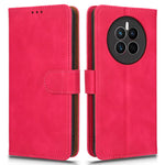 For Huawei Mate 50 4G Skin-Touch Feeling Protective Cell Phone Cover Anti-Fall Flip Leather Wallet Case Stand