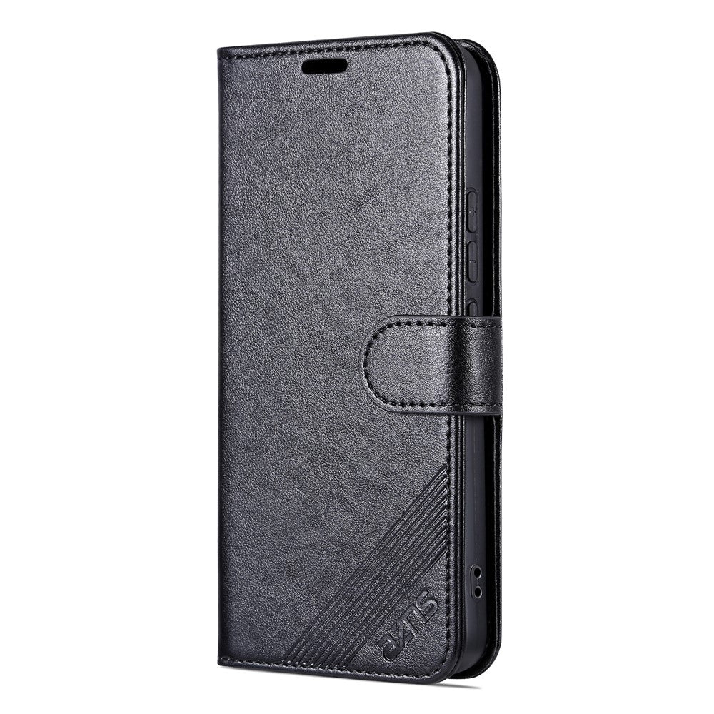 AZNS for Xiaomi 13 Pro 5G Shockproof Phone Flip Wallet Case Anti-scratch PU Leather Phone Cover with Viewing Stand
