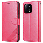 AZNS for Xiaomi 13 Pro 5G Shockproof Phone Flip Wallet Case Anti-scratch PU Leather Phone Cover with Viewing Stand