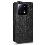 Anti-drop Cell Phone Cover For Xiaomi 13 5G Dot Pattern Imprinted PU Leather Phone Wallet Case Stand with Strap