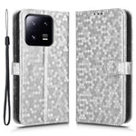 Anti-drop Cell Phone Cover For Xiaomi 13 5G Dot Pattern Imprinted PU Leather Phone Wallet Case Stand with Strap