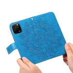 For Huawei nova Y61 4G Case Floral Pattern PU Leather Wallet Stand Phone Cover