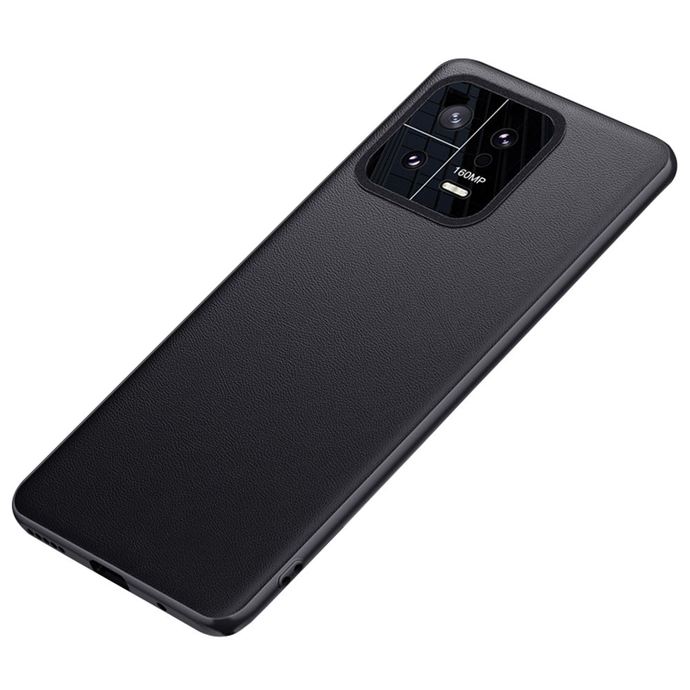 For Xiaomi 13 5G Metal Lens Design Camera Protection Phone Case PU Leather Coated TPU + PC Shockproof Cover (2nd Gen)