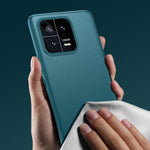 For Xiaomi 13 5G Metal Lens Design Camera Protection Phone Case PU Leather Coated TPU + PC Shockproof Cover (2nd Gen)