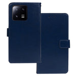 IDEWEI For Xiaomi 13 Pro 5G Crazy Horse Texture PU Leather Stand Case Magnetic Clasp Shockproof Phone Wallet Cover