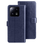 IDEWEI For Xiaomi 13 Pro 5G Crazy Horse Texture PU Leather Shockproof Case Stand Wallet Folio Flip Phone Cover