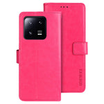 IDEWEI For Xiaomi 13 Pro 5G Crazy Horse Texture PU Leather Shockproof Case Stand Wallet Folio Flip Phone Cover